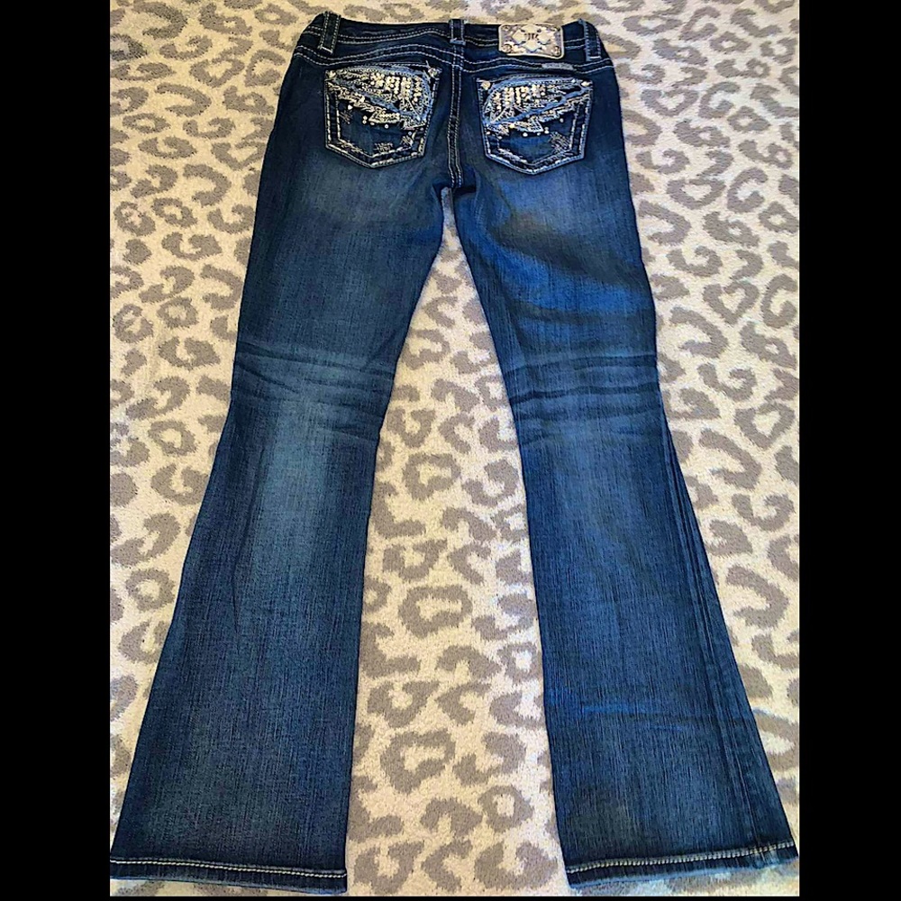 Miss Me Boot Cut Jeans Size: 27